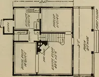 Picture 548 of 721 from Practical bungalows and cottages for town and country, perspective views and floor plans for three hundred low and medium priced houses and bungalows .. (1916), leaf 452