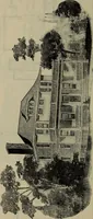 An illustration from Practical bungalows and cottages for town and country, perspective views and floor plans for three hundred low and medium priced houses and bungalows .. (1916)