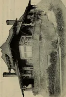 An illustration from Practical bungalows and cottages for town and country, perspective views and floor plans for three hundred low and medium priced houses and bungalows .. (1916)