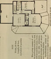 Picture 56 of 721 from Practical bungalows and cottages for town and country, perspective views and floor plans for three hundred low and medium priced houses and bungalows .. (1916), leaf 62