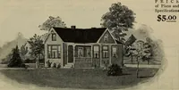 Picture 61 of 721 from Practical bungalows and cottages for town and country, perspective views and floor plans for three hundred low and medium priced houses and bungalows .. (1916), leaf 65
