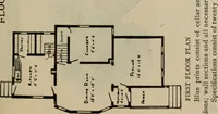 Picture 65 of 721 from Practical bungalows and cottages for town and country, perspective views and floor plans for three hundred low and medium priced houses and bungalows .. (1916), leaf 68