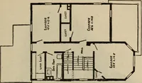 Picture 77 of 721 from Practical bungalows and cottages for town and country, perspective views and floor plans for three hundred low and medium priced houses and bungalows .. (1916), leaf 78