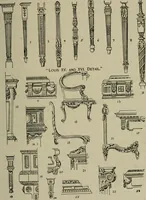Picture 60 of 202 from The practical cabinet maker and furniture designer's assistant, with essays on history of furniture, taste in design, color and materials, with full explanation of the canons of good taste in furniture .. (1910), leaf 108