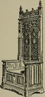 An illustration from The practical cabinet maker and furniture designer's assistant, with essays on history of furniture, taste in design, color and materials, with full explanation of the canons of good taste in furniture .. (1910)