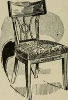 An illustration from The practical cabinet maker and furniture designer's assistant, with essays on history of furniture, taste in design, color and materials, with full explanation of the canons of good taste in furniture .. (1910)