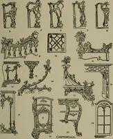 Picture 88 of 202 from The practical cabinet maker and furniture designer's assistant, with essays on history of furniture, taste in design, color and materials, with full explanation of the canons of good taste in furniture .. (1910), leaf 160