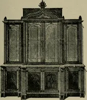 An illustration from The practical cabinet maker and furniture designer's assistant, with essays on history of furniture, taste in design, color and materials, with full explanation of the canons of good taste in furniture .. (1910)