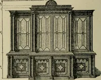 An illustration from The practical cabinet maker and furniture designer's assistant, with essays on history of furniture, taste in design, color and materials, with full explanation of the canons of good taste in furniture .. (1910)