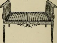 An illustration from The practical cabinet maker and furniture designer's assistant, with essays on history of furniture, taste in design, color and materials, with full explanation of the canons of good taste in furniture .. (1910)