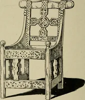 An illustration from The practical cabinet maker and furniture designer's assistant, with essays on history of furniture, taste in design, color and materials, with full explanation of the canons of good taste in furniture .. (1910)