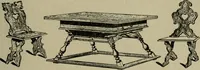 An illustration from The practical cabinet maker and furniture designer's assistant, with essays on history of furniture, taste in design, color and materials, with full explanation of the canons of good taste in furniture .. (1910)