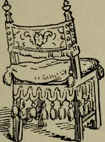 An illustration from The practical cabinet maker and furniture designer's assistant, with essays on history of furniture, taste in design, color and materials, with full explanation of the canons of good taste in furniture .. (1910)