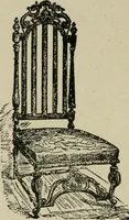 An illustration from The practical cabinet maker and furniture designer's assistant, with essays on history of furniture, taste in design, color and materials, with full explanation of the canons of good taste in furniture .. (1910)