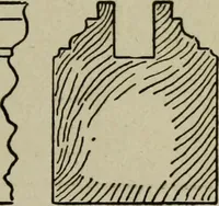 An illustration from The practical cabinet maker and furniture designer's assistant, with essays on history of furniture, taste in design, color and materials, with full explanation of the canons of good taste in furniture .. (1910)