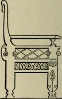 An illustration from The practical cabinet maker and furniture designer's assistant, with essays on history of furniture, taste in design, color and materials, with full explanation of the canons of good taste in furniture .. (1910)