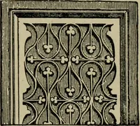 An illustration from The practical cabinet maker and furniture designer's assistant, with essays on history of furniture, taste in design, color and materials, with full explanation of the canons of good taste in furniture .. (1910)