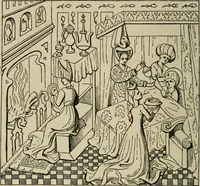 An illustration from The practical cabinet maker and furniture designer's assistant, with essays on history of furniture, taste in design, color and materials, with full explanation of the canons of good taste in furniture .. (1910)