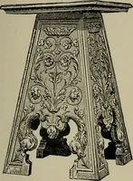An illustration from The practical cabinet maker and furniture designer's assistant, with essays on history of furniture, taste in design, color and materials, with full explanation of the canons of good taste in furniture .. (1910)