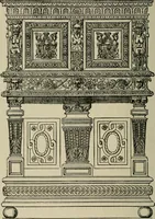 An illustration from The practical cabinet maker and furniture designer's assistant, with essays on history of furniture, taste in design, color and materials, with full explanation of the canons of good taste in furniture .. (1910)