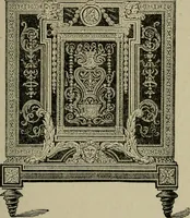 An illustration from The practical cabinet maker and furniture designer's assistant, with essays on history of furniture, taste in design, color and materials, with full explanation of the canons of good taste in furniture .. (1910)