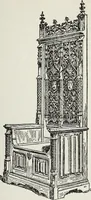 An illustration from The practical cabinet maker and furniture designer's assistant, with essays on history of furniture, taste in design, color and materials, with full explanation of the canons of good taste in furniture .. (1910)