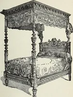 An illustration from The practical cabinet maker and furniture designer's assistant, with essays on history of furniture, taste in design, color and materials, with full explanation of the canons of good taste in furniture .. (1910)