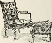 An illustration from The practical cabinet maker and furniture designer's assistant, with essays on history of furniture, taste in design, color and materials, with full explanation of the canons of good taste in furniture .. (1910)