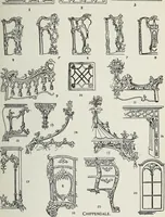 An illustration from The practical cabinet maker and furniture designer's assistant, with essays on history of furniture, taste in design, color and materials, with full explanation of the canons of good taste in furniture .. (1910)