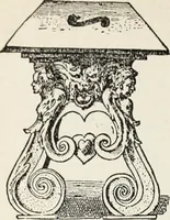 An illustration from The practical cabinet maker and furniture designer's assistant, with essays on history of furniture, taste in design, color and materials, with full explanation of the canons of good taste in furniture .. (1910)