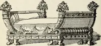 An illustration from The practical cabinet maker and furniture designer's assistant, with essays on history of furniture, taste in design, color and materials, with full explanation of the canons of good taste in furniture .. (1910)