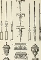 An illustration from The practical cabinet maker and furniture designer's assistant, with essays on history of furniture, taste in design, color and materials, with full explanation of the canons of good taste in furniture .. (1910)