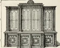 An illustration from The practical cabinet maker and furniture designer's assistant, with essays on history of furniture, taste in design, color and materials, with full explanation of the canons of good taste in furniture .. (1910)