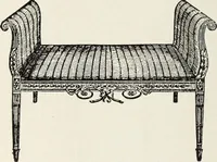 An illustration from The practical cabinet maker and furniture designer's assistant, with essays on history of furniture, taste in design, color and materials, with full explanation of the canons of good taste in furniture .. (1910)