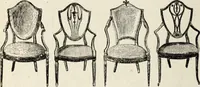 An illustration from The practical cabinet maker and furniture designer's assistant, with essays on history of furniture, taste in design, color and materials, with full explanation of the canons of good taste in furniture .. (1910)