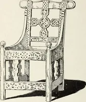 An illustration from The practical cabinet maker and furniture designer's assistant, with essays on history of furniture, taste in design, color and materials, with full explanation of the canons of good taste in furniture .. (1910)
