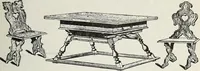 An illustration from The practical cabinet maker and furniture designer's assistant, with essays on history of furniture, taste in design, color and materials, with full explanation of the canons of good taste in furniture .. (1910)