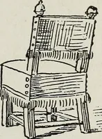 An illustration from The practical cabinet maker and furniture designer's assistant, with essays on history of furniture, taste in design, color and materials, with full explanation of the canons of good taste in furniture .. (1910)