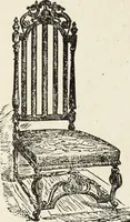 An illustration from The practical cabinet maker and furniture designer's assistant, with essays on history of furniture, taste in design, color and materials, with full explanation of the canons of good taste in furniture .. (1910)