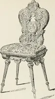 An illustration from The practical cabinet maker and furniture designer's assistant, with essays on history of furniture, taste in design, color and materials, with full explanation of the canons of good taste in furniture .. (1910)
