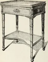 An illustration from The practical cabinet maker and furniture designer's assistant, with essays on history of furniture, taste in design, color and materials, with full explanation of the canons of good taste in furniture .. (1910)