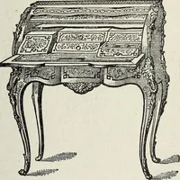 An illustration from The practical cabinet maker and furniture designer's assistant, with essays on history of furniture, taste in design, color and materials, with full explanation of the canons of good taste in furniture .. (1910)
