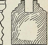 An illustration from The practical cabinet maker and furniture designer's assistant, with essays on history of furniture, taste in design, color and materials, with full explanation of the canons of good taste in furniture .. (1910)