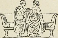 An illustration from The practical cabinet maker and furniture designer's assistant, with essays on history of furniture, taste in design, color and materials, with full explanation of the canons of good taste in furniture .. (1910)