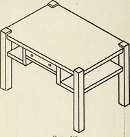 An illustration from The practical cabinet maker and furniture designer's assistant, with essays on history of furniture, taste in design, color and materials, with full explanation of the canons of good taste in furniture .. (1910)