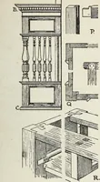 An illustration from The practical cabinet maker and furniture designer's assistant, with essays on history of furniture, taste in design, color and materials, with full explanation of the canons of good taste in furniture .. (1910)