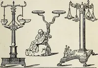 An illustration from The practical cabinet maker and furniture designer's assistant, with essays on history of furniture, taste in design, color and materials, with full explanation of the canons of good taste in furniture .. (1910)