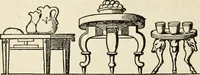 An illustration from The practical cabinet maker and furniture designer's assistant, with essays on history of furniture, taste in design, color and materials, with full explanation of the canons of good taste in furniture .. (1910)