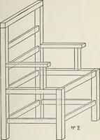 An illustration from The practical cabinet maker and furniture designer's assistant, with essays on history of furniture, taste in design, color and materials, with full explanation of the canons of good taste in furniture .. (1910)