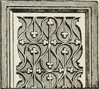An illustration from The practical cabinet maker and furniture designer's assistant, with essays on history of furniture, taste in design, color and materials, with full explanation of the canons of good taste in furniture .. (1910)